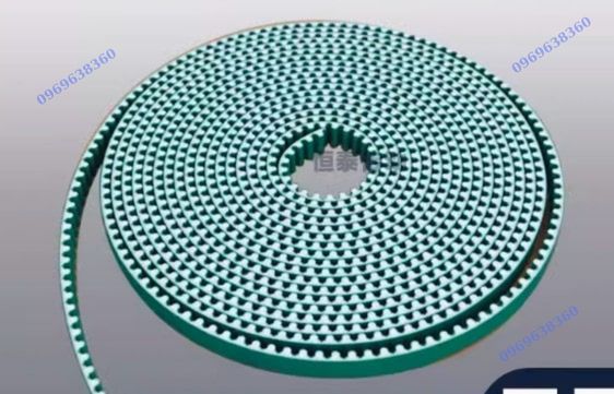 DÂY PU LÕI THÉP BỌC VẢI XANH